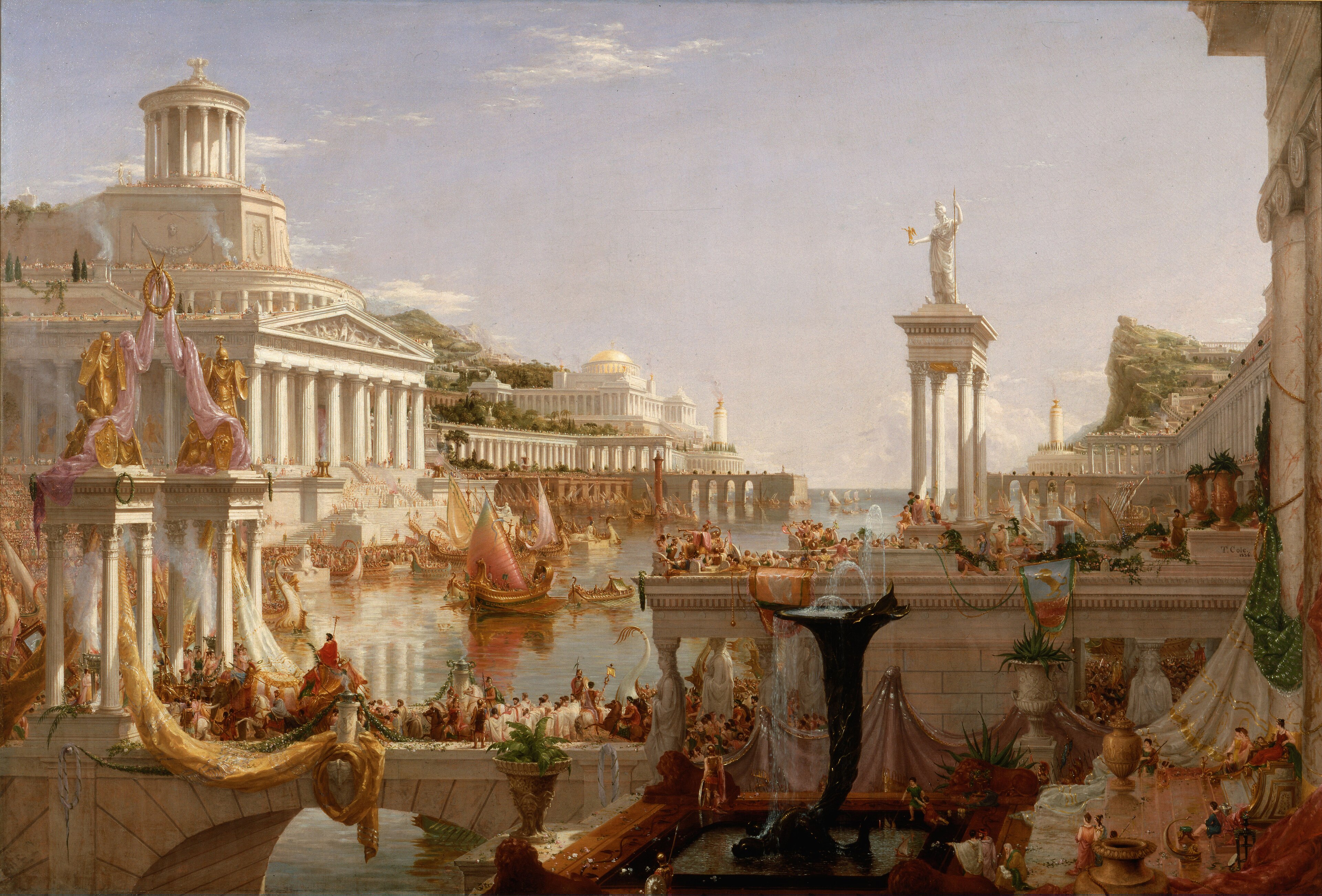 The Consummation of Empire, by Thomas Cole